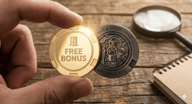 entender termos de bónus grátis em casinos online